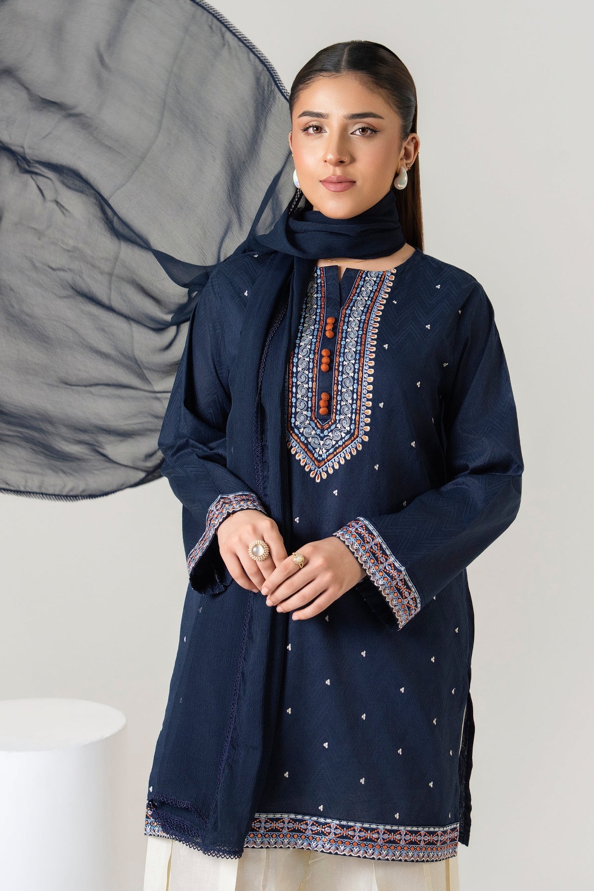Rangrez – Heavy Embroidered Stitched Suit