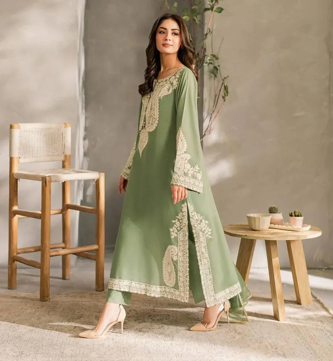 AFREEN EMBROIDED 3 PCS
