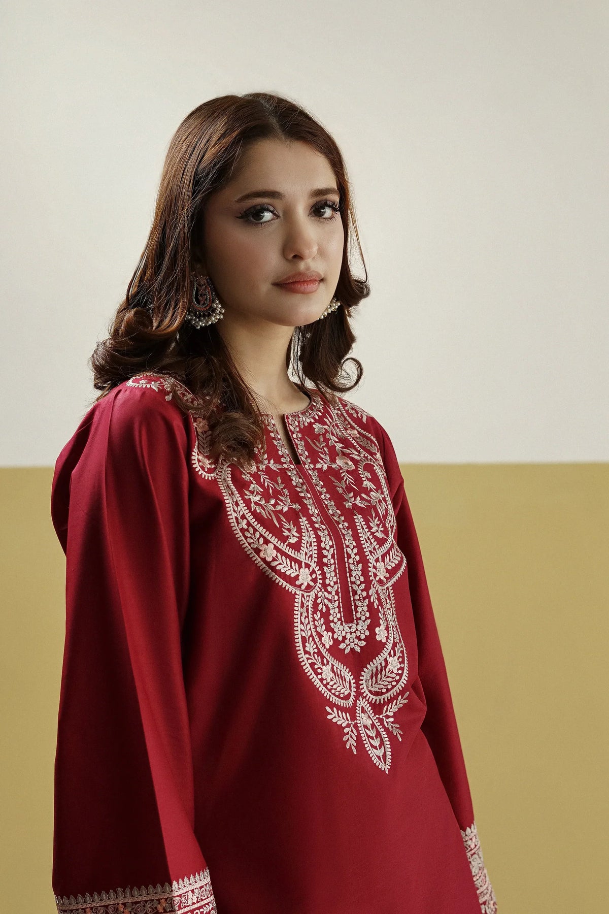 ANEESA EMBROIDED 2 PCS