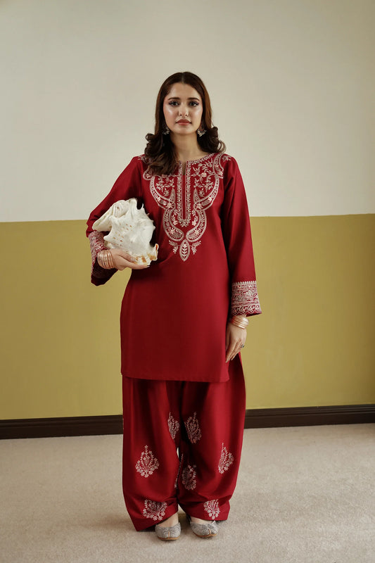 ANEESA EMBROIDED 2 PCS