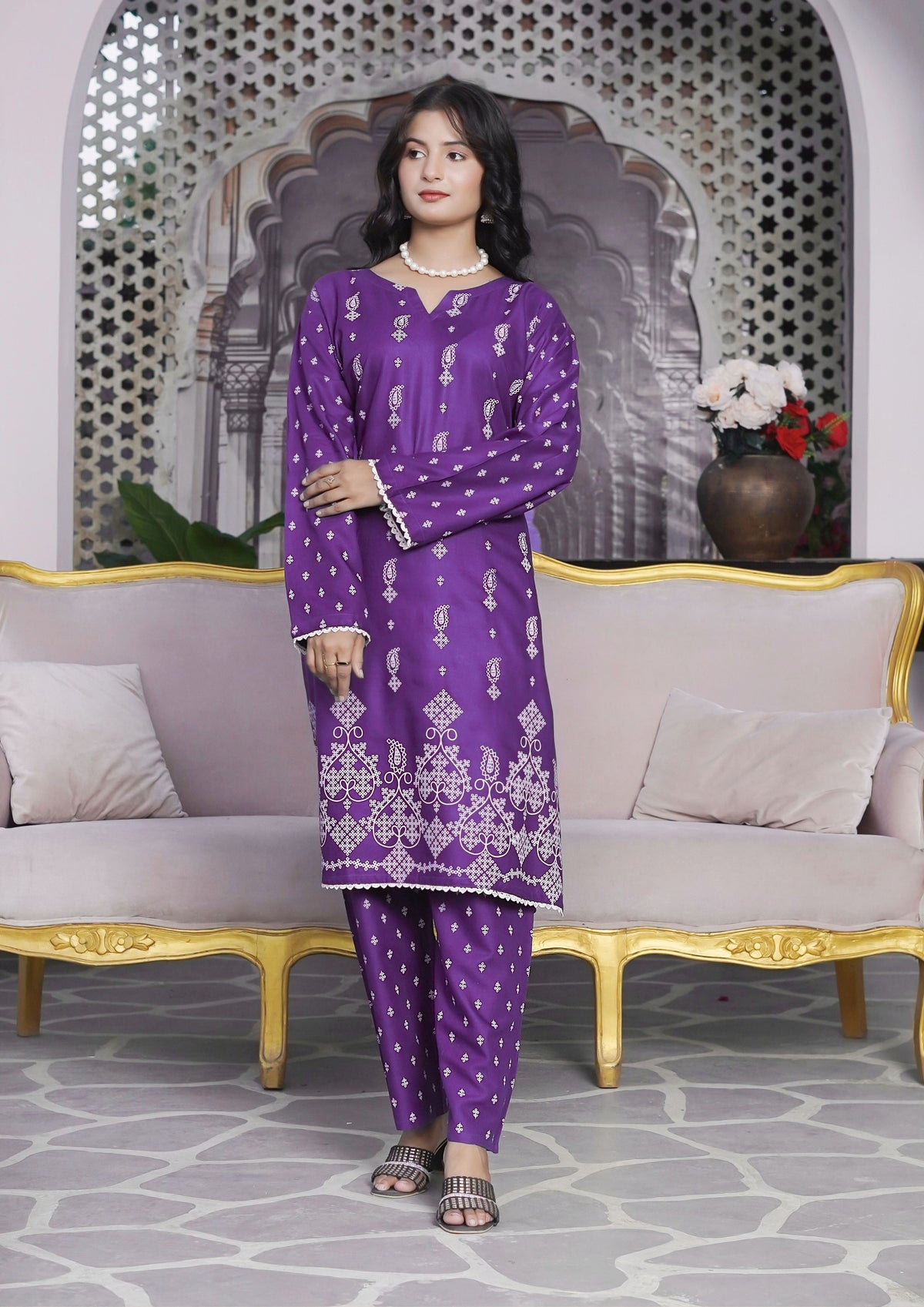 GULNAR PURPLE 2PCS