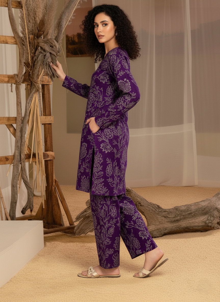 ANDAZ purple 2 piece