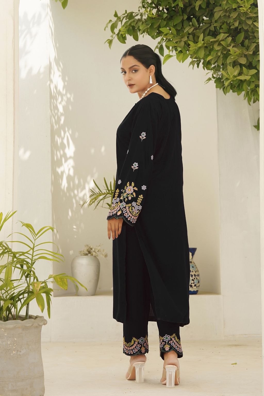 HUMA BLACK TWO PIECE