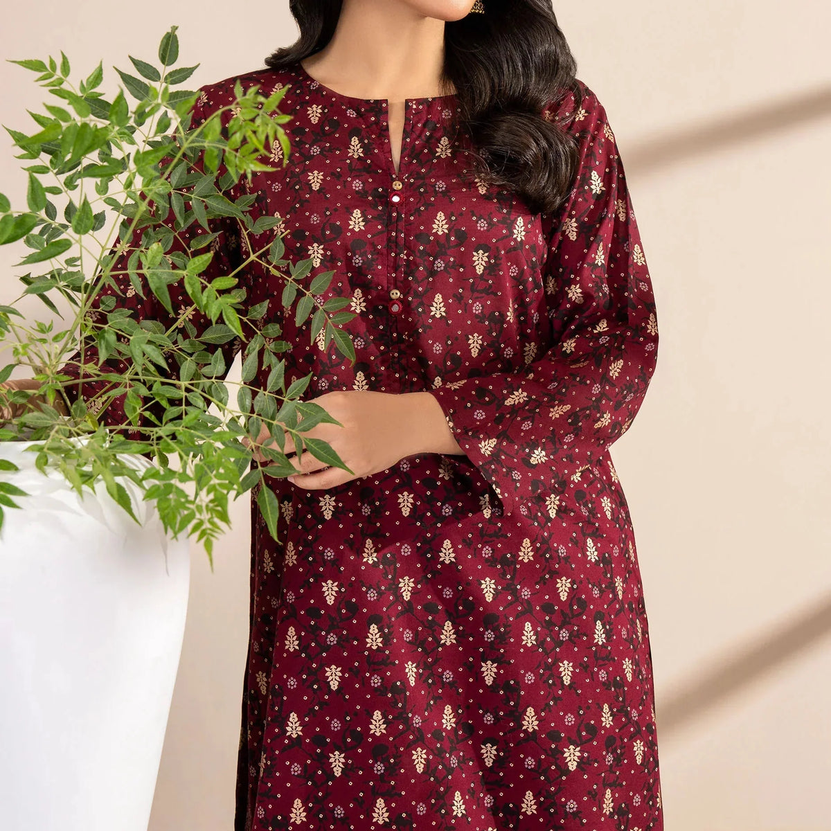 rayyan maroon 3d printed 2 pcs