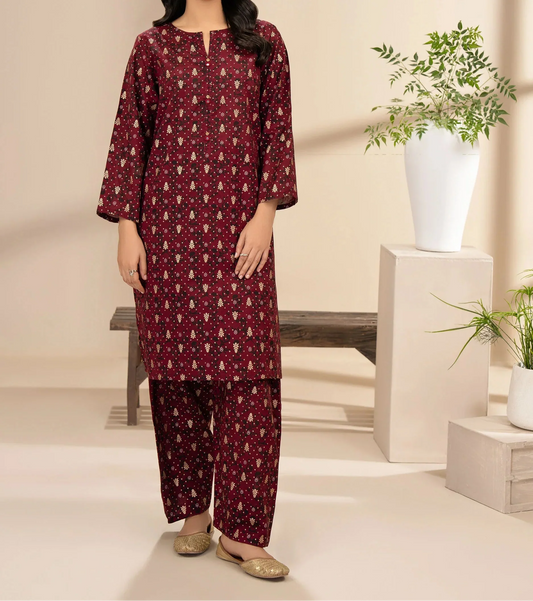 rayyan maroon 3d printed 2 pcs