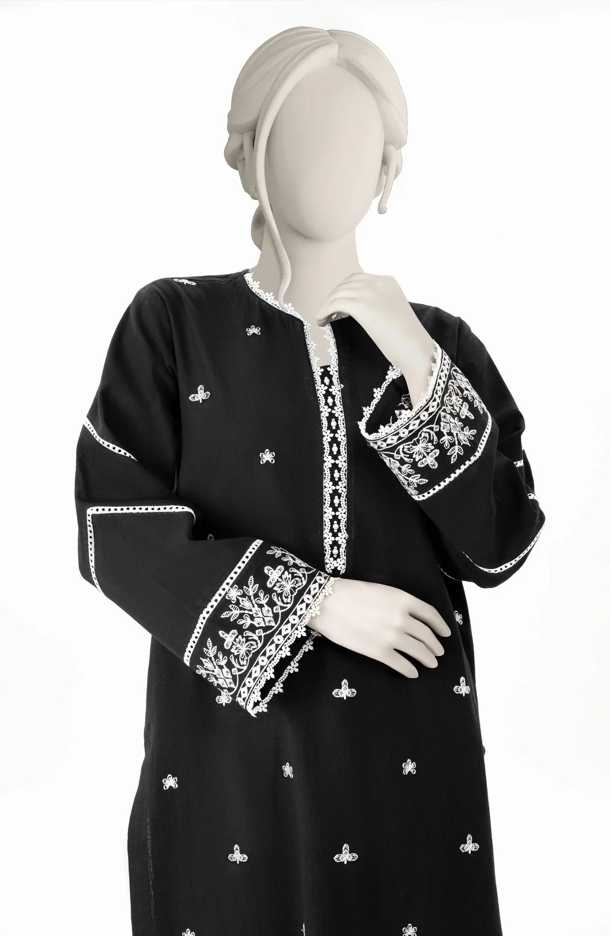 HAROON MTG EMBROIDED 2PSC
