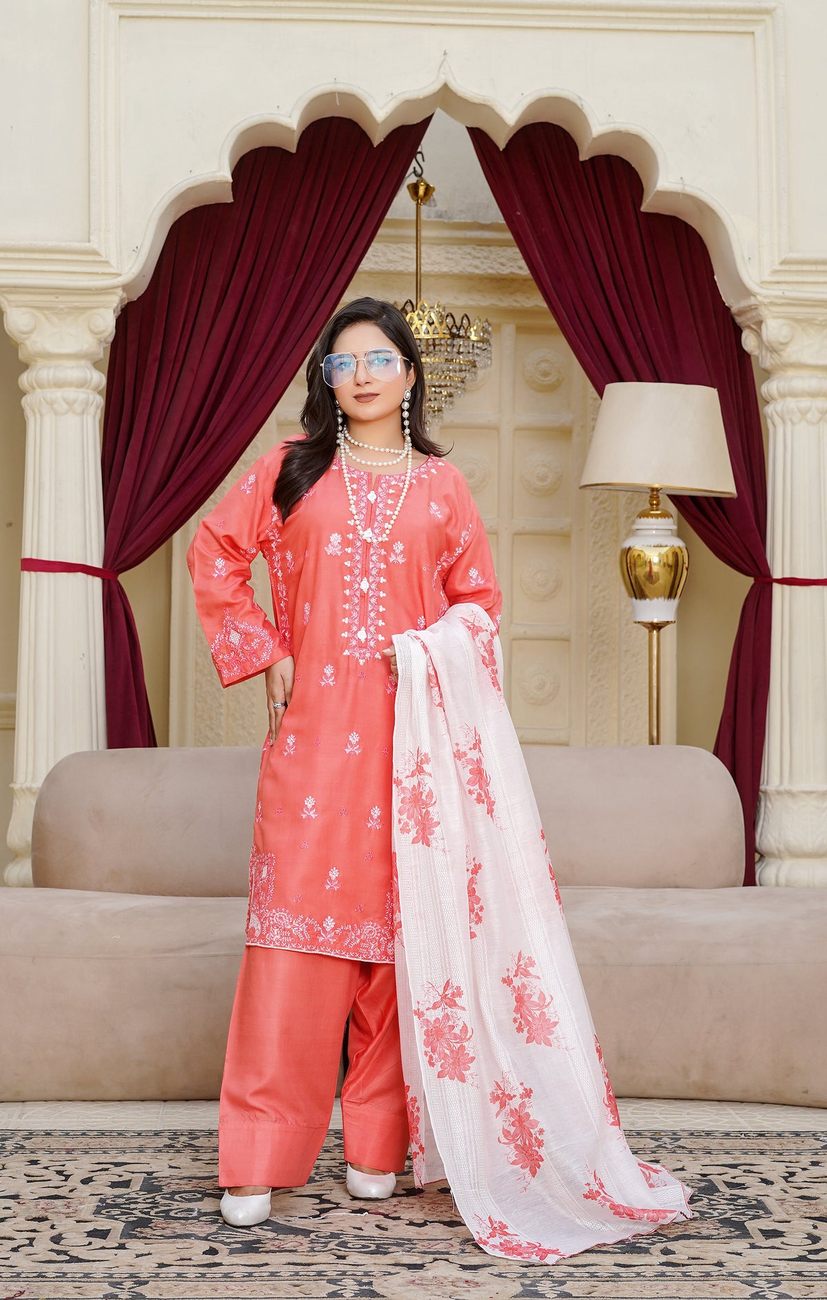 RANG E HAYA 3 PIECE PINK